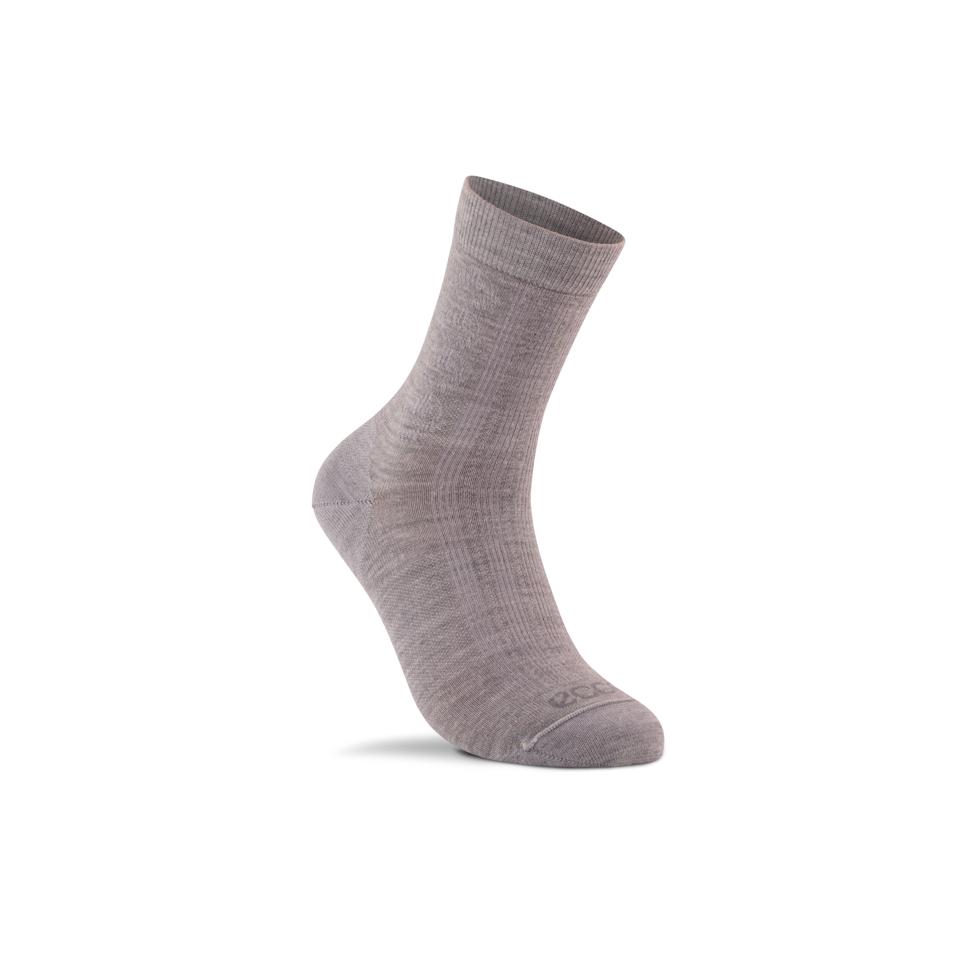 ECCO® Casual Short-Crew Socks - Grey - Main