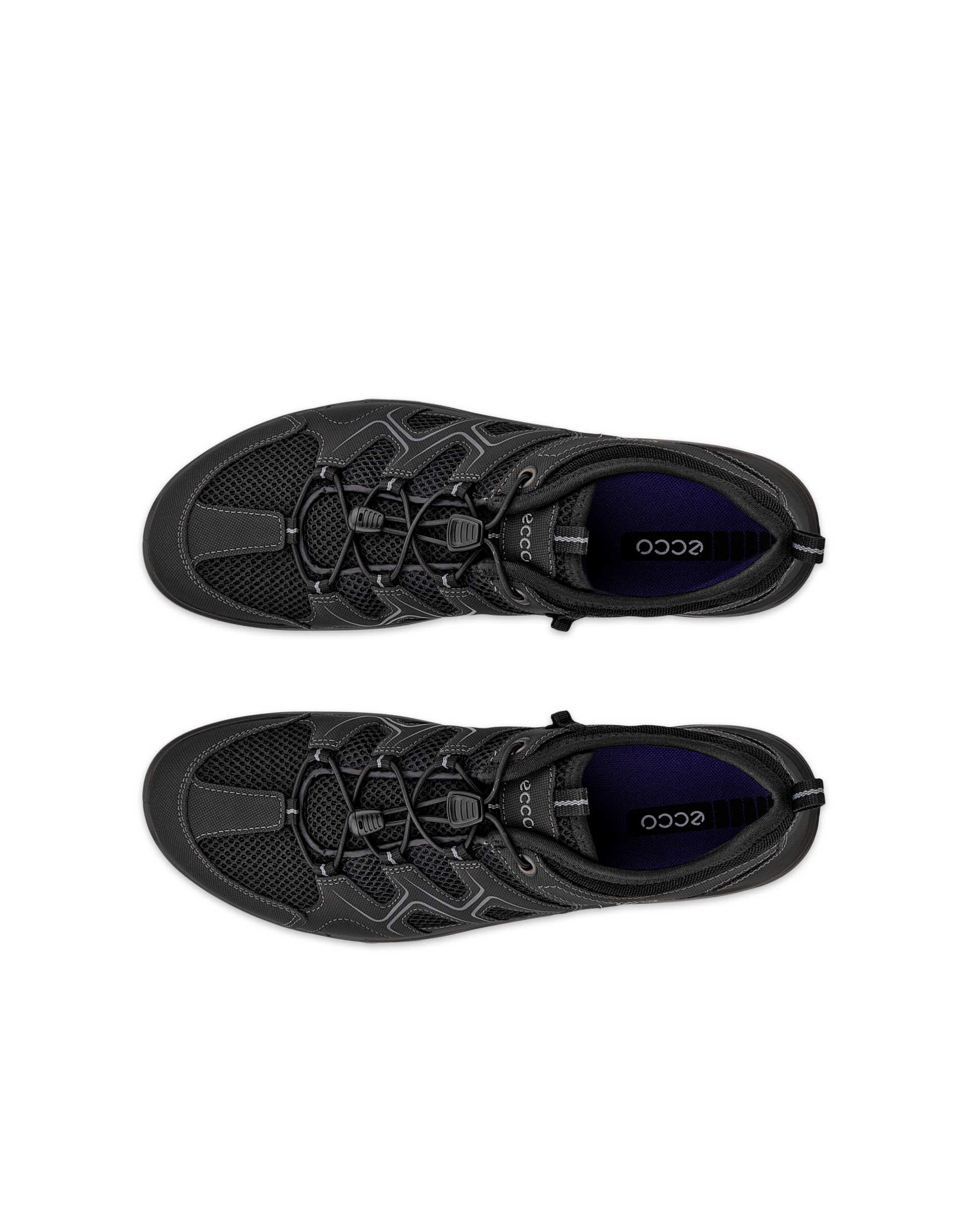 Zapatillas Outdoor ECCO® Terracruise LT para mujer - Negro - Top left pair