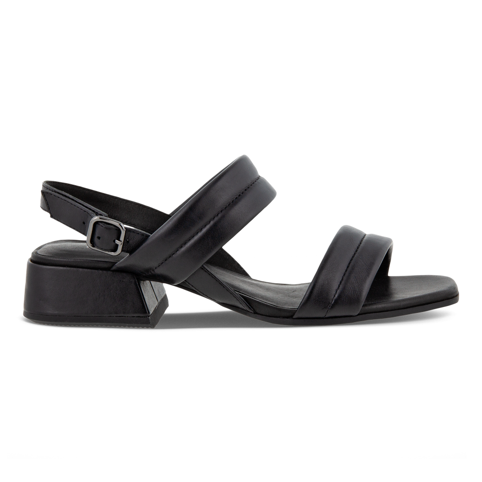 ECCO Elevate Squared Sandal - Black - Outside