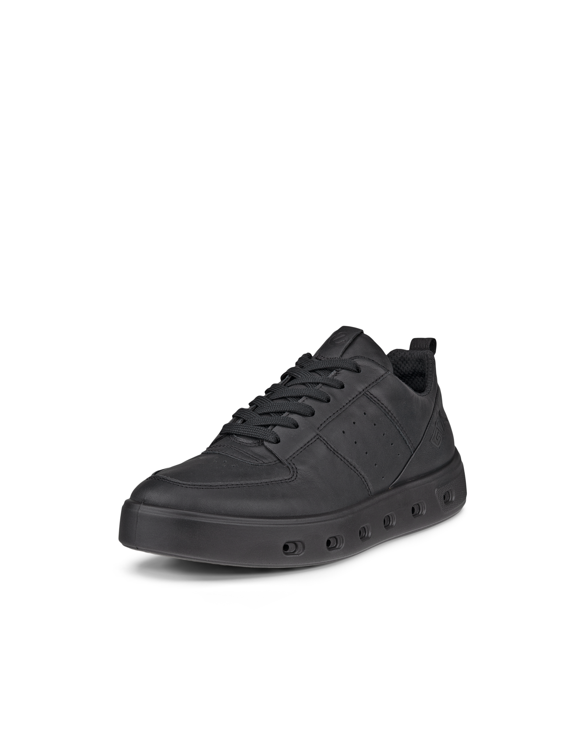 ECCO® Street 720 baskets en cuir Gore-Tex pour femme - Noir - Main