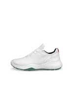 Women's ECCO® Golf Biom H5 Leather Waterproof Golf Shoe - White - Outside