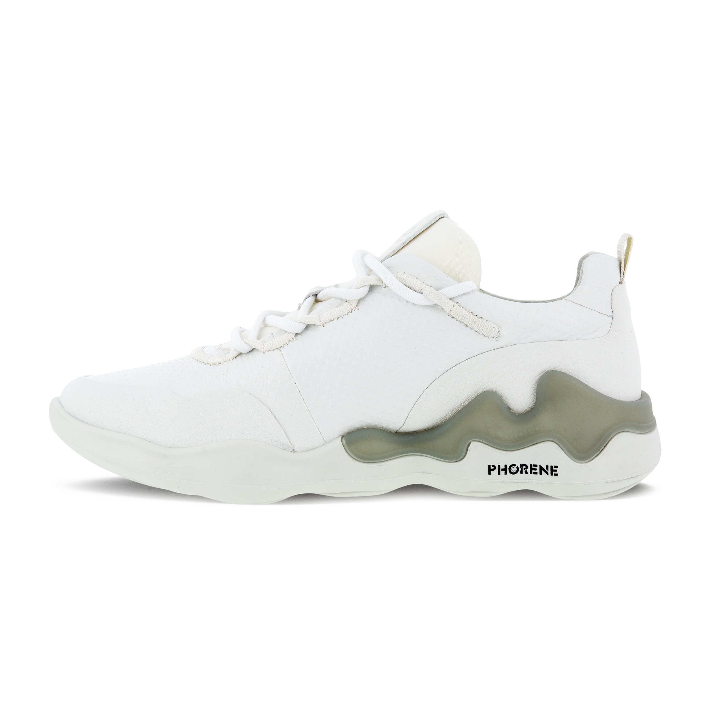 Zapatillas de piel ECCO® Elo para mujer - Blanco - Inside