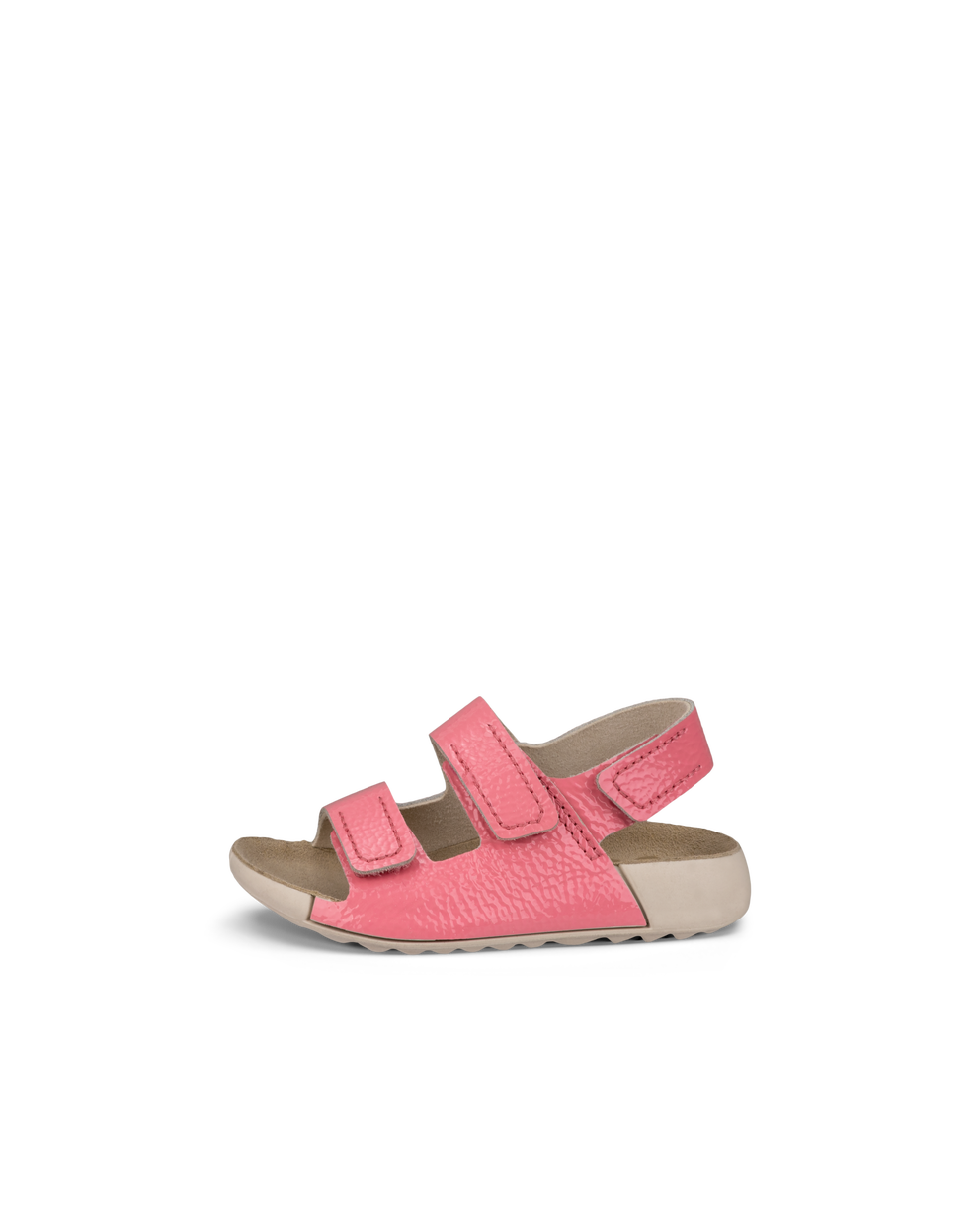 Sandalias con dos tiras de piel ECCO® Cozmo para niño/a - Rosa - Outside