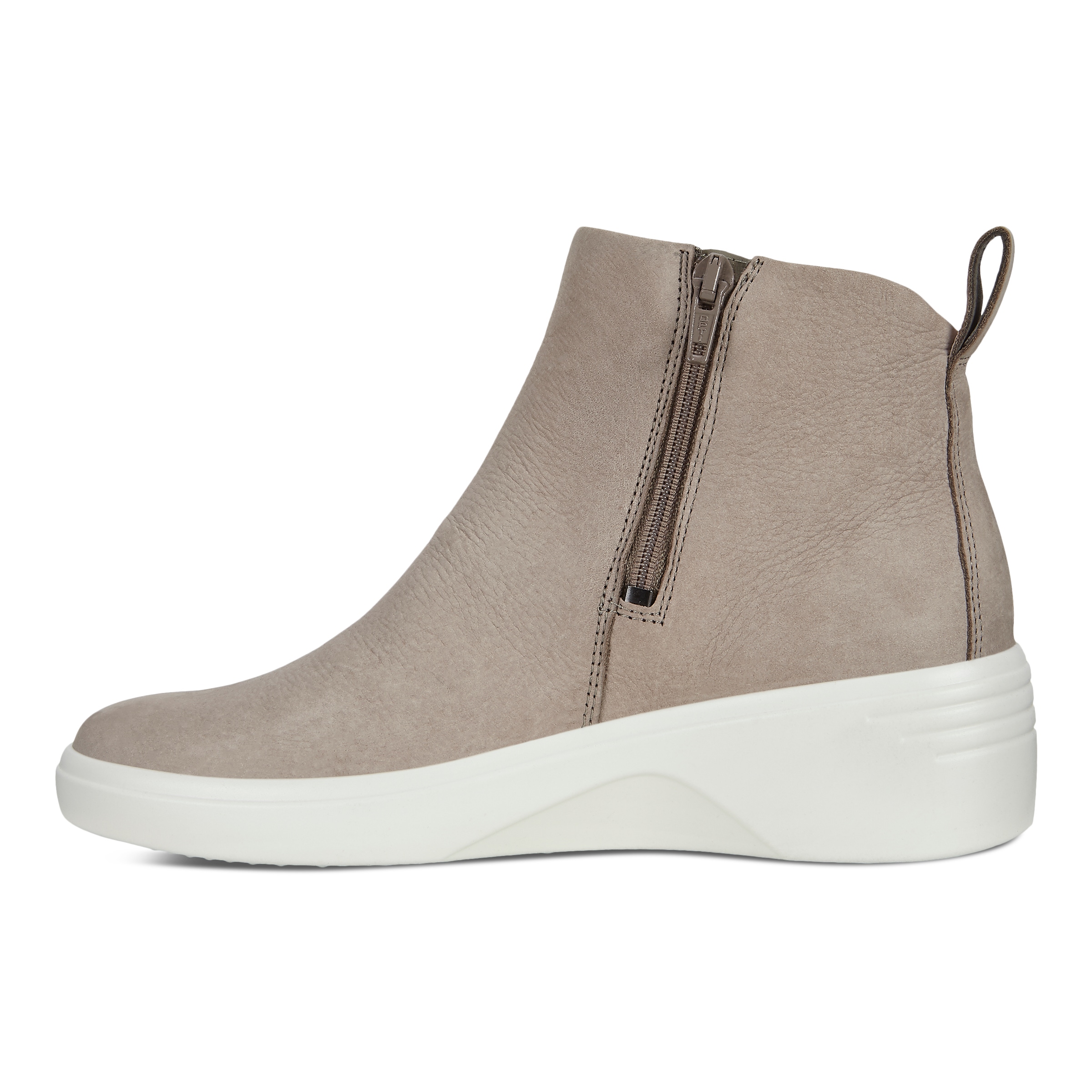 ECCO Soft 7 Wedge Boot - Grey - Inside