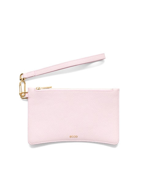 ECCO Wallet Pebbled レザーウォレット S | Beige
