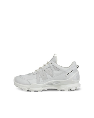 Men's ECCO® BIOM C-Trail Leather Gore-Tex Outdoor Sneaker - White - Outside