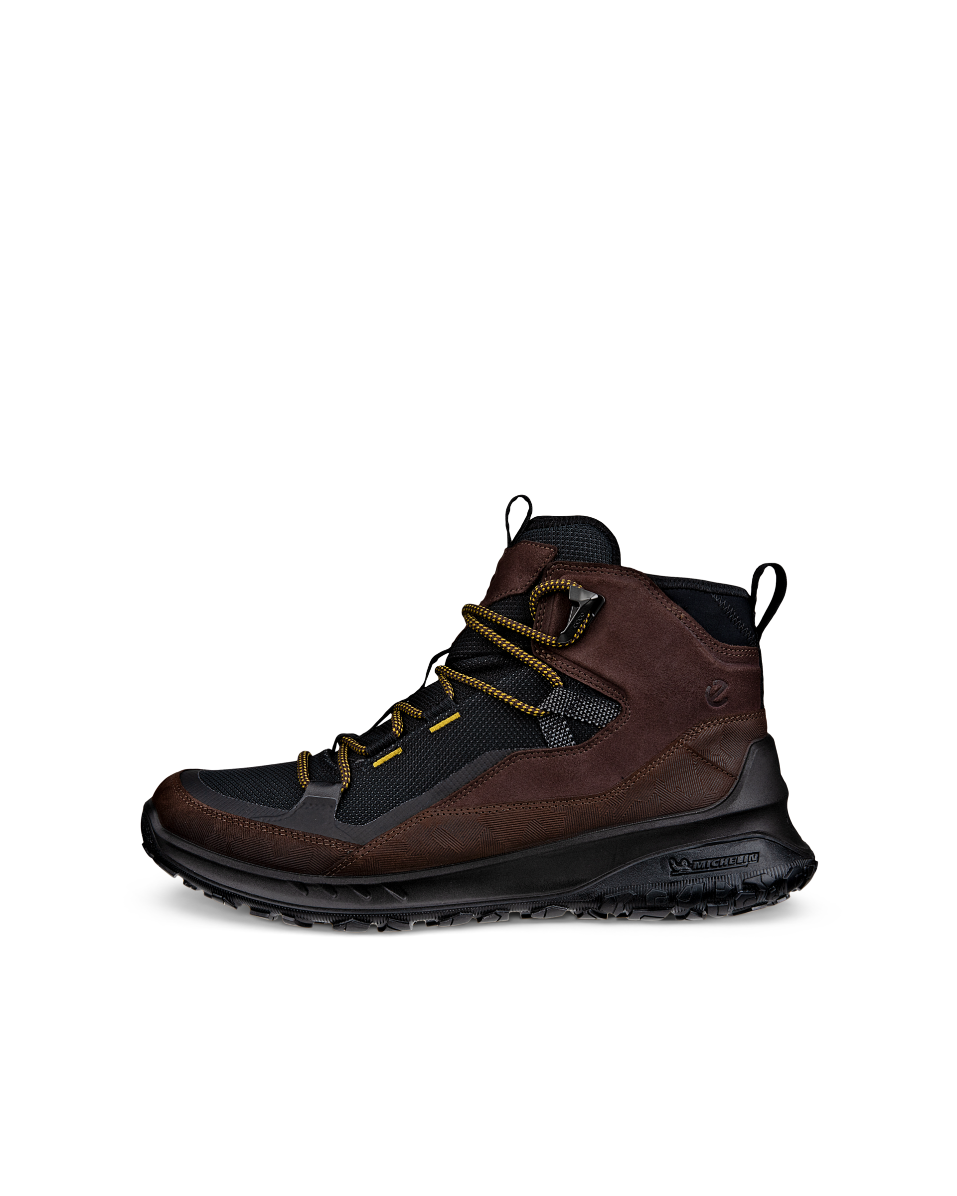 Men's ECCO® ULT-TRN Nubuck Waterproof Hiking Boot - Brown - Outside