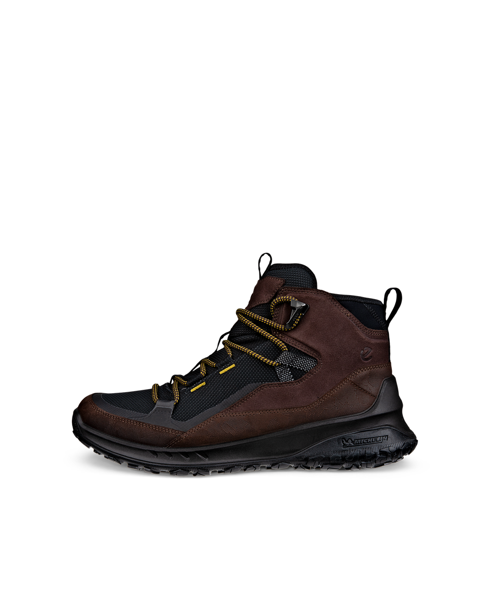 Men's ECCO® ULT-TRN Nubuck Waterproof Hiking Boot - Brown - Outside