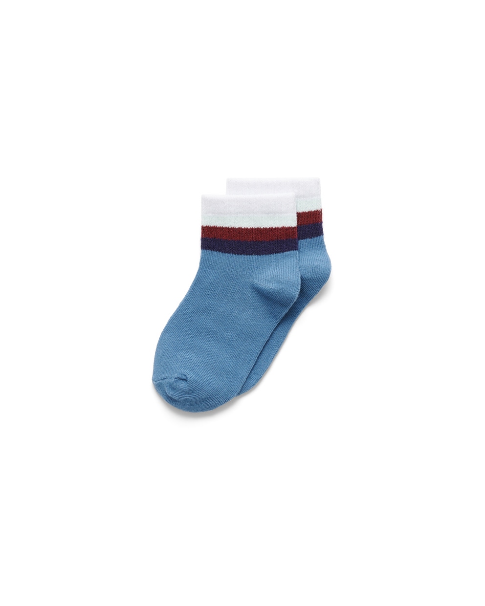 ECCO® Play retro stiilis madala lõikega sokid (2 tk) unisex - Sinine - Detail-1