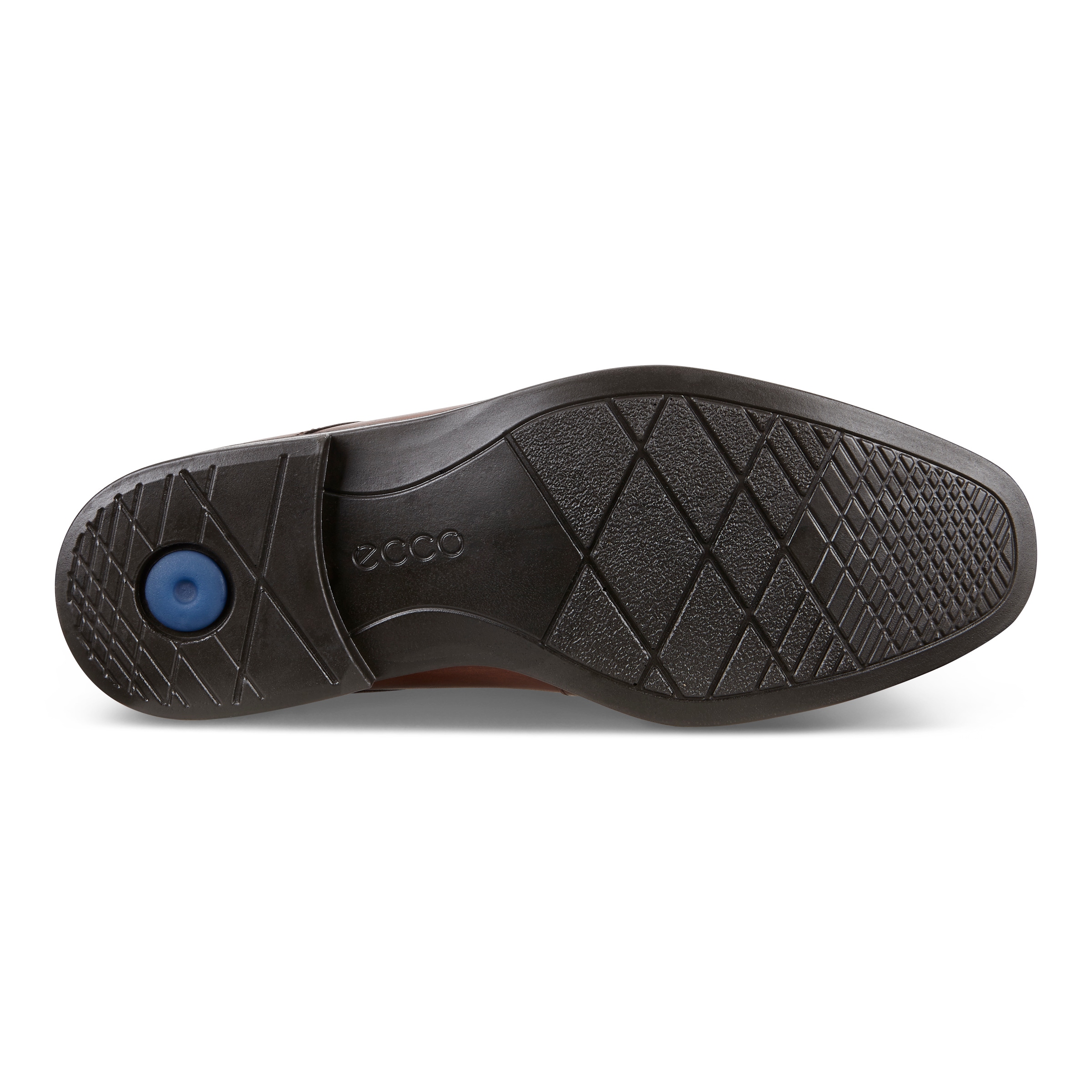ECCO Men Melbourne Cap Toe Tie - Brown - Sole
