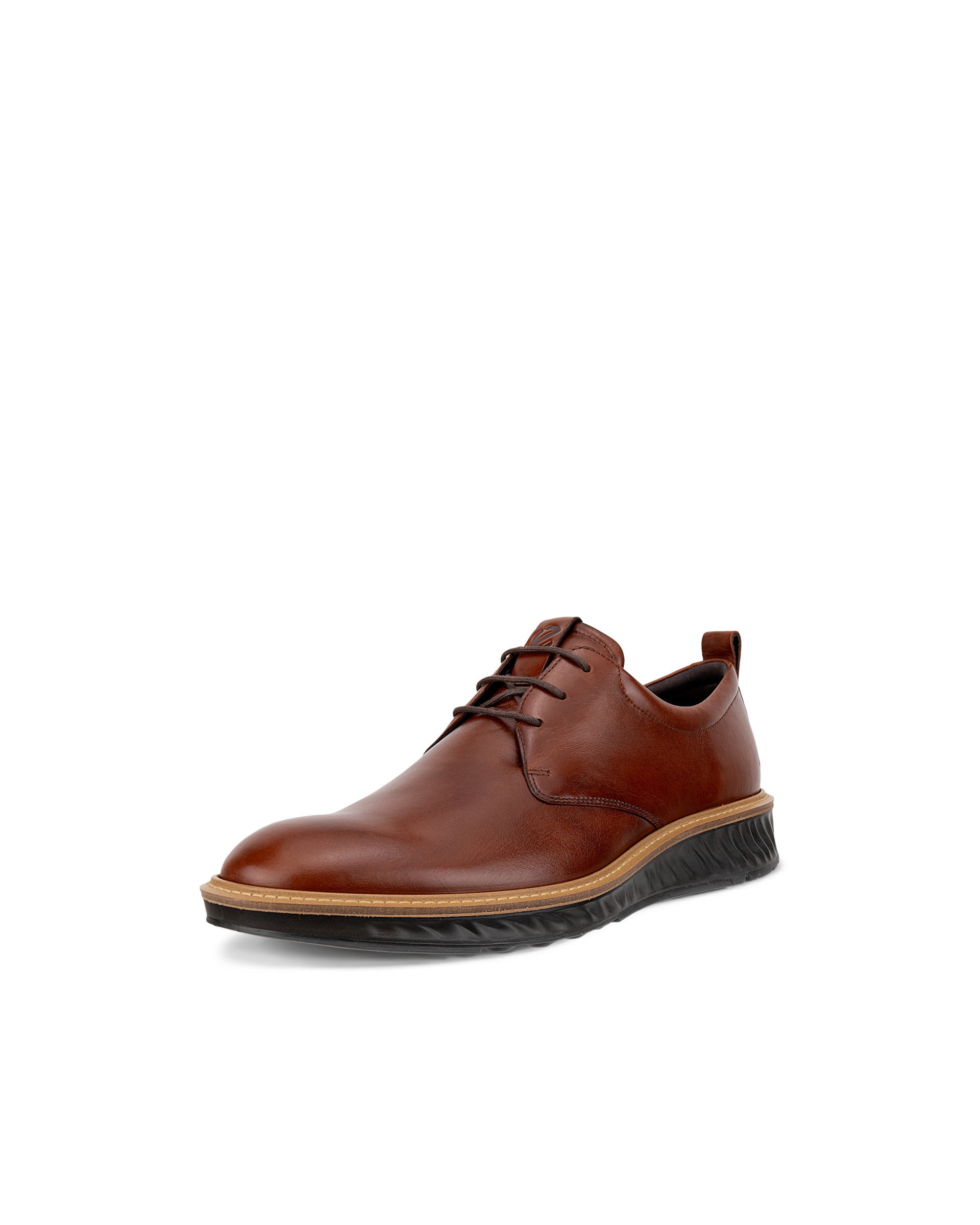 Men's ECCO® ST.1 Hybrid Leather Derby Shoe - Brown - Main