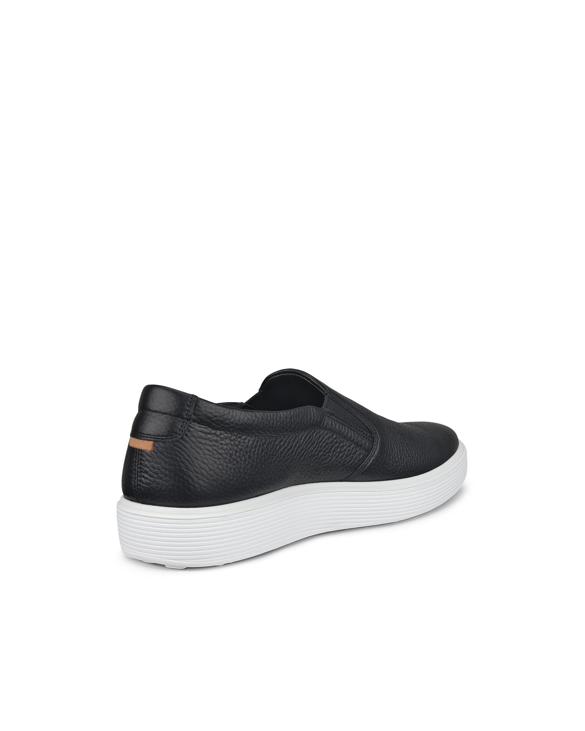 ECCO SOFT 60 MEN'S SLIP-ON - Black - Back