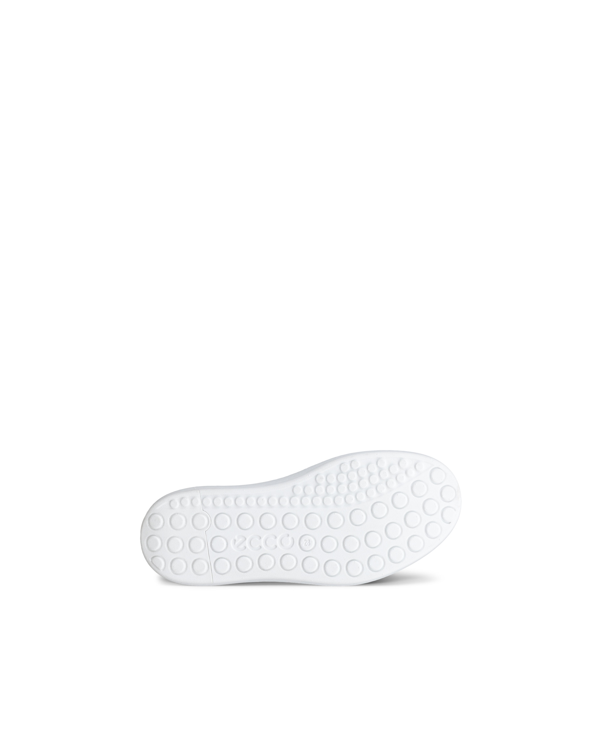 Kids' ECCO® Soft 60 Leather Slip-On - Black - Sole