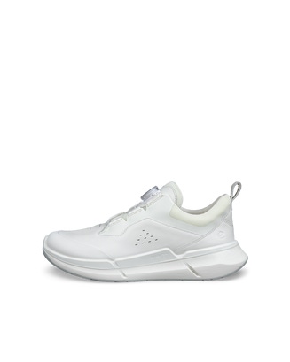 « Sneaker » en cuir ECCO® Biom 2.2 BOA pour femmes - Blanc - Outside