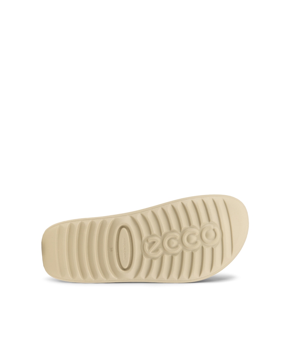 Unisex ECCO® Cozmo E Two-Strap Sandal - Beige - Sole