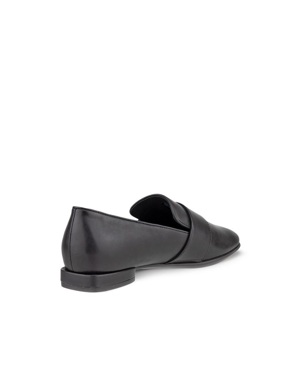 Mocasines de piel ECCO® Anine Squared para mujer - Negro - Back