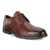 ECCO Lisbon Plain Toe Derby Shoes - Brown - Main