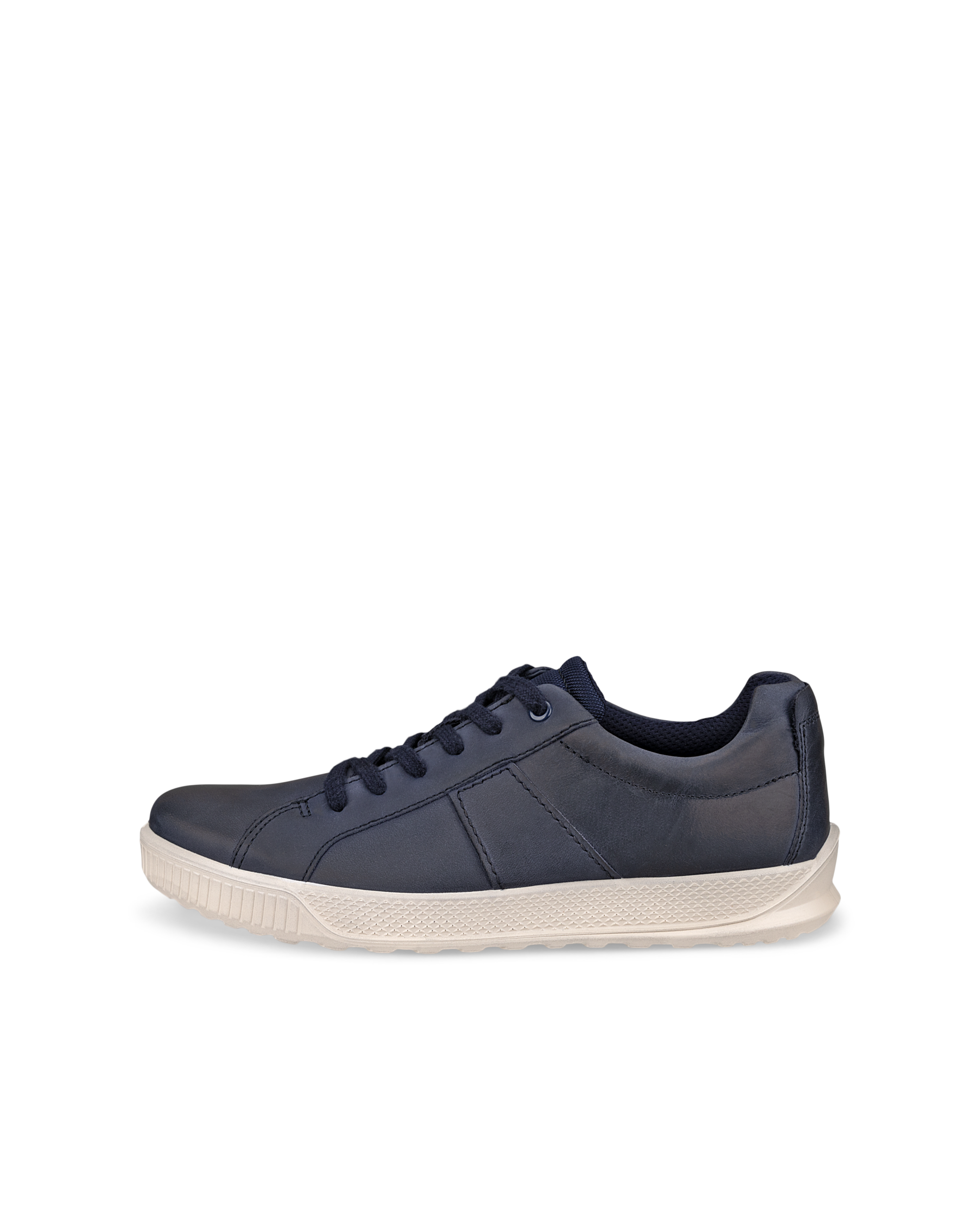 Men's ECCO® Byway Nubuck Sneaker - Blue - Outside