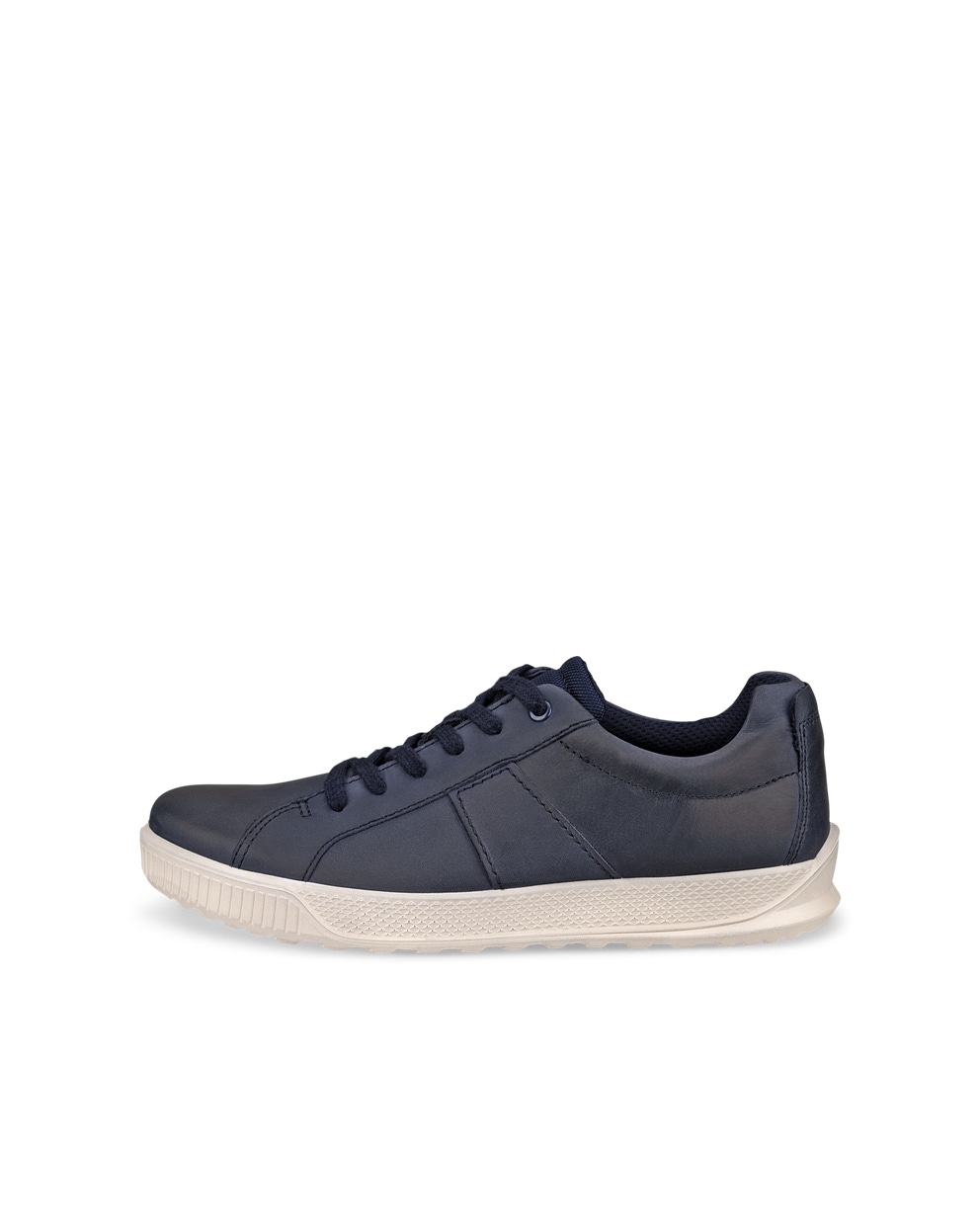 Men's ECCO® Byway Nubuck Sneaker - Blue - Outside