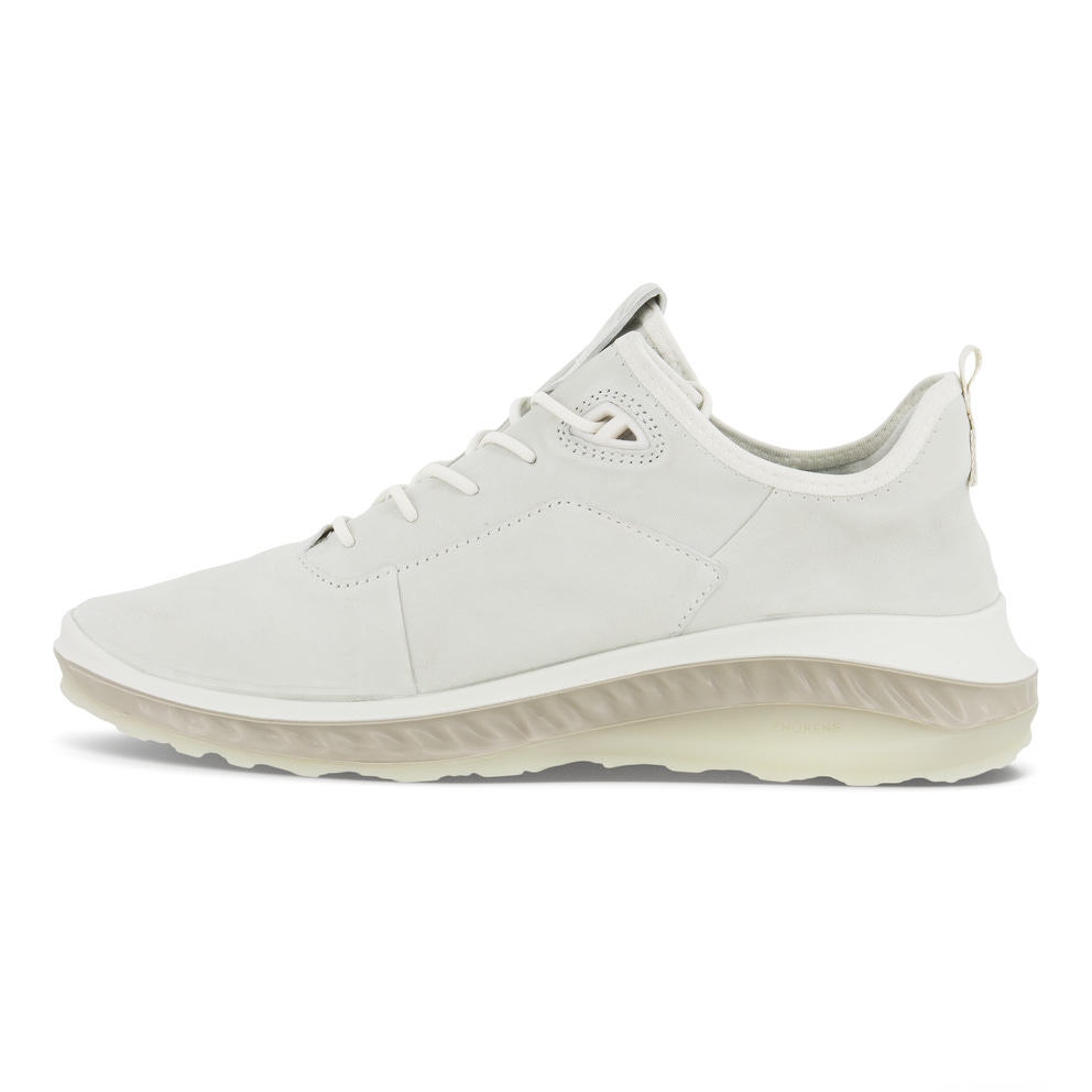 Men's ECCO® ST.360 Leather Sneaker - White - Inside