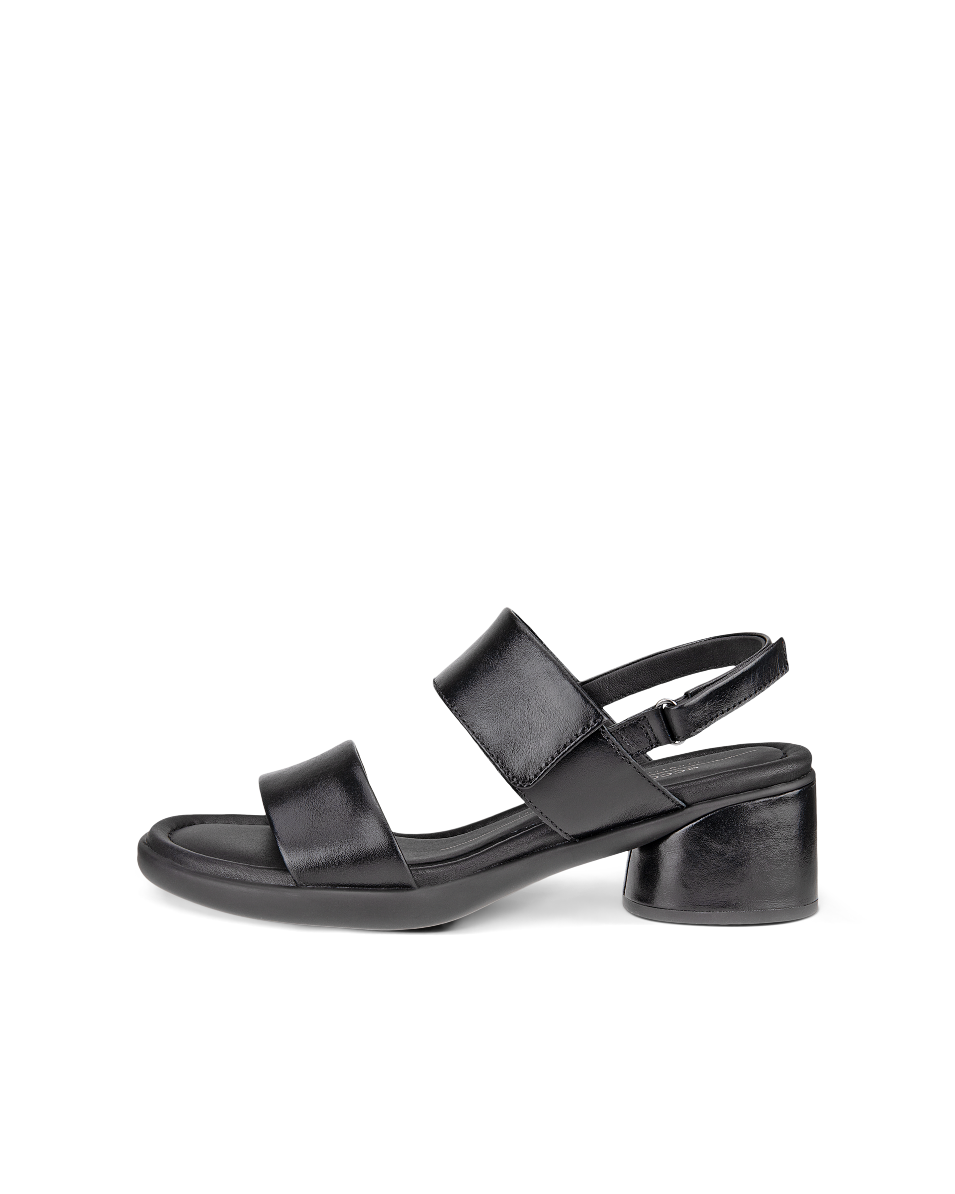 여성용 ECCO® Sculpted Sandal LX 35 가죽 힐 샌들 - Black - Outside