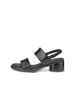 여성용 ECCO® Sculpted Sandal LX 35 가죽 힐 샌들 - Black - Outside