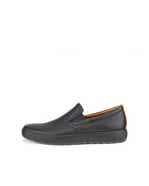 Men's ECCO® Soft 7 Nubuck Slip-On - Blue - Outside