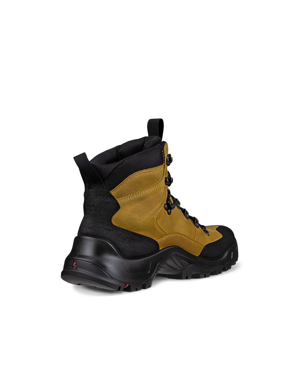 Botas de montaña impermeable de nobuk ECCO® Offroad para hombre - Amarillo - Back