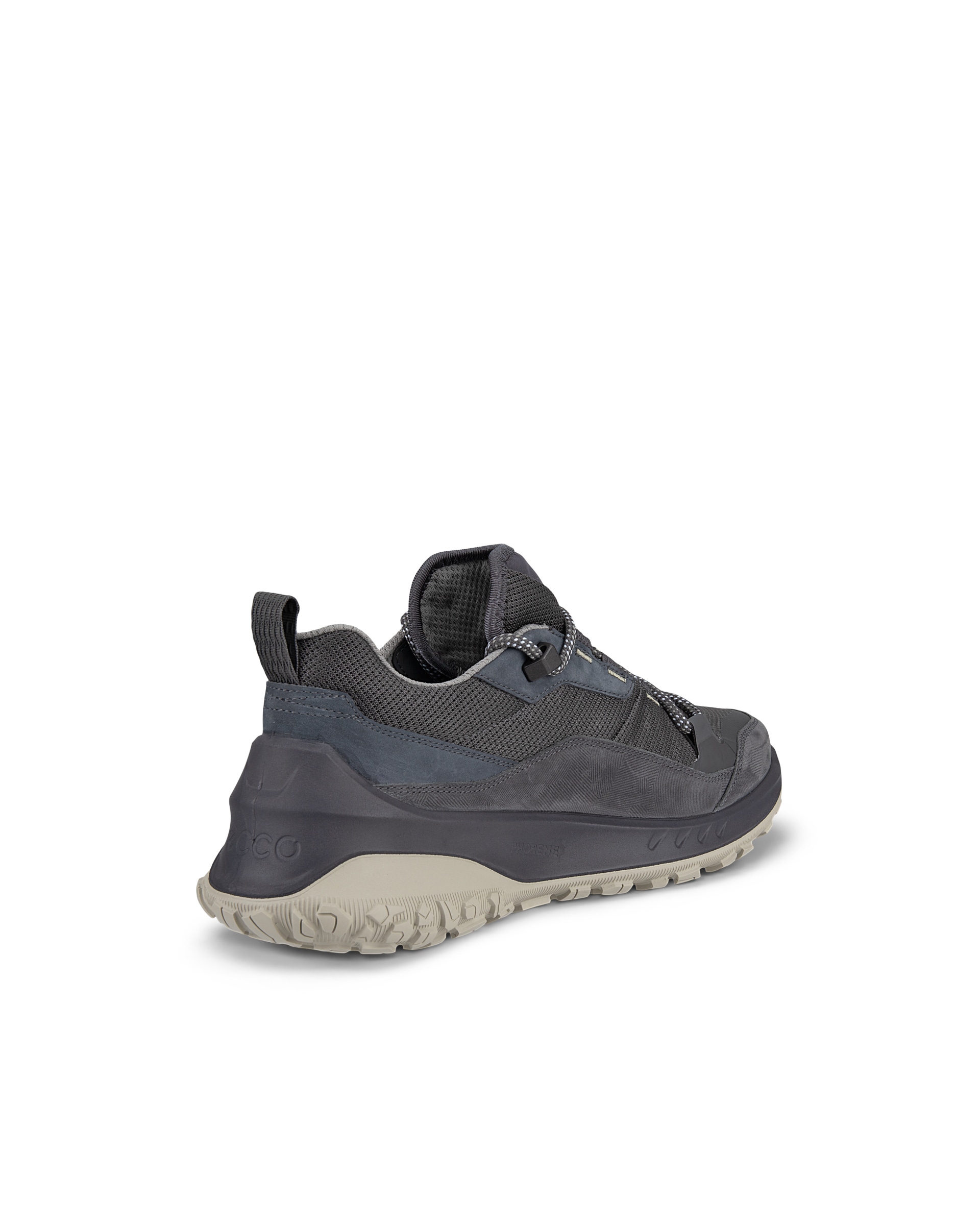 ECCO ULT-TRN Low ウィメンズ ヌバックウォータープルーフハイキングシューズ - グレー - Back