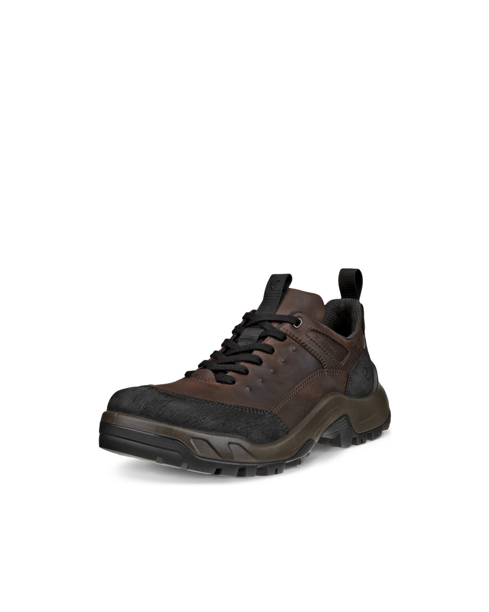 Men's ECCO® Offroad Nubuck Waterproof Hiking Sneaker - Brown - Main