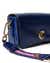 ECCO® Lock Wave Medium Pinch Leather Crossbody Bag - Blue - Detail-2