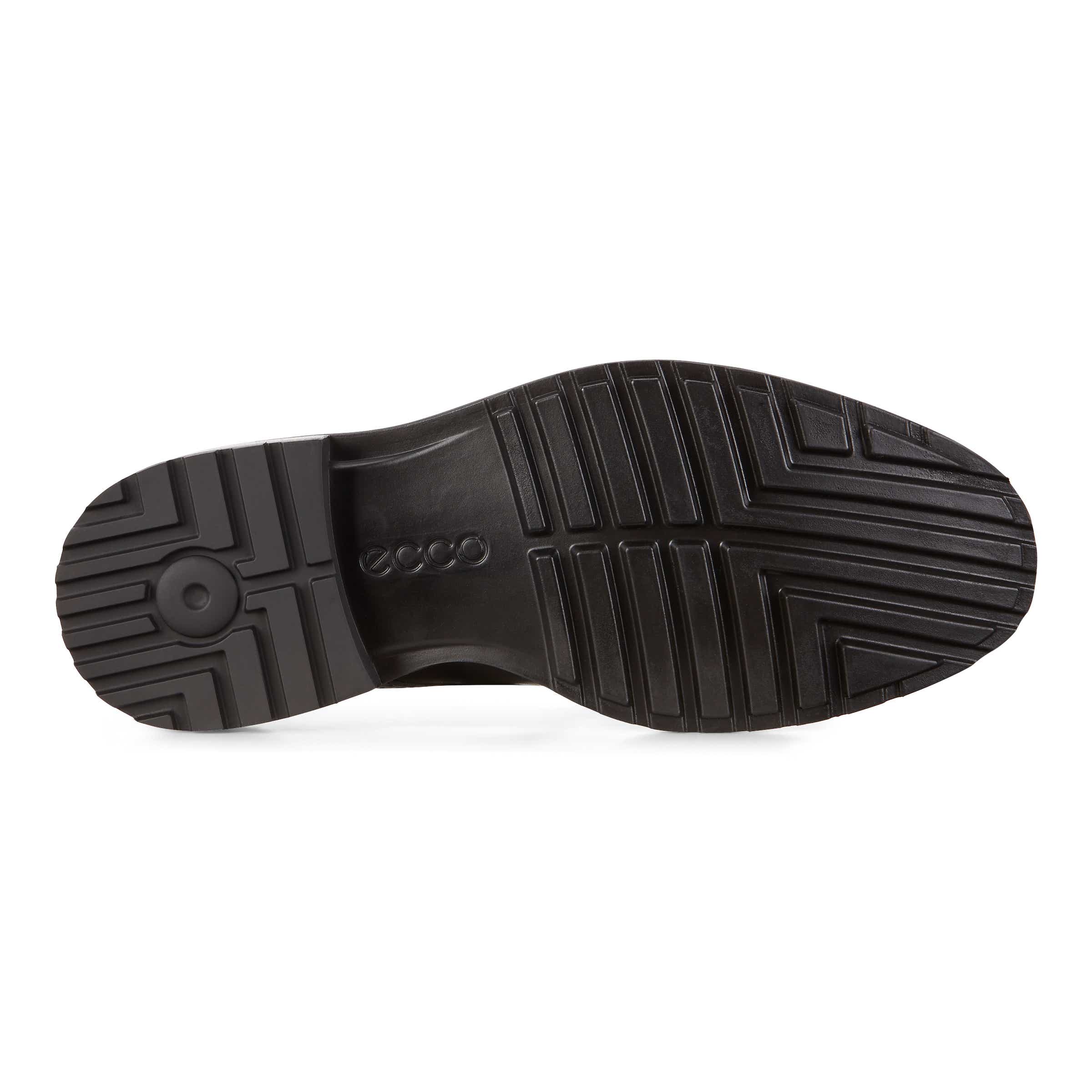 ECCO Vitrus I Plain Toe Derby Shoes - Black - Sole