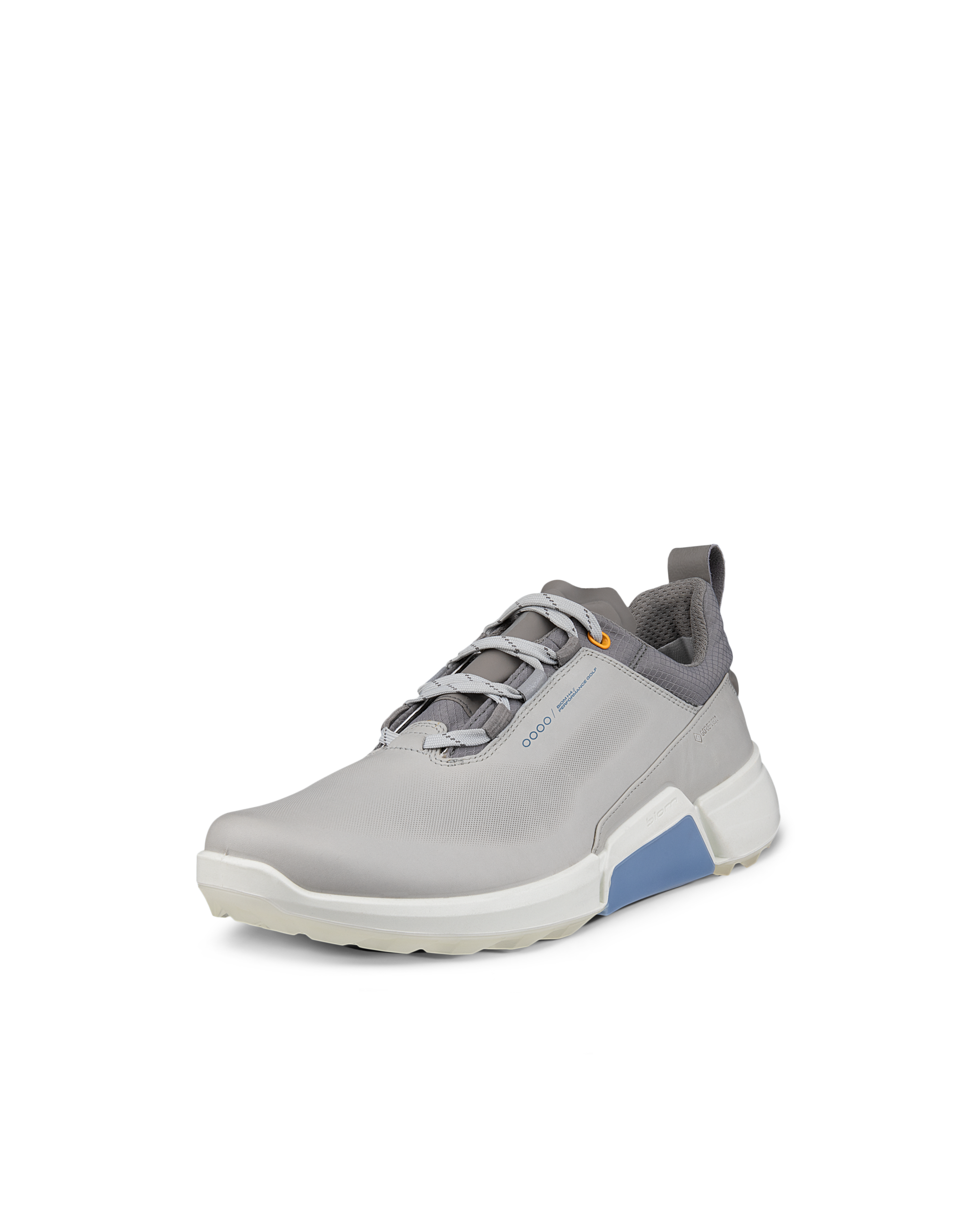 Men's ECCO® Golf BIOM H4 Leather Gore-Tex Shoe - Grey - Main