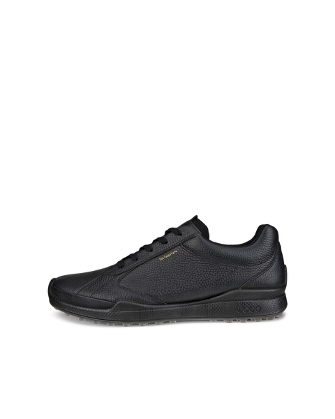 Zapatos golf de piel ECCO® Golf Biom Hybrid para hombre - Negro - Outside