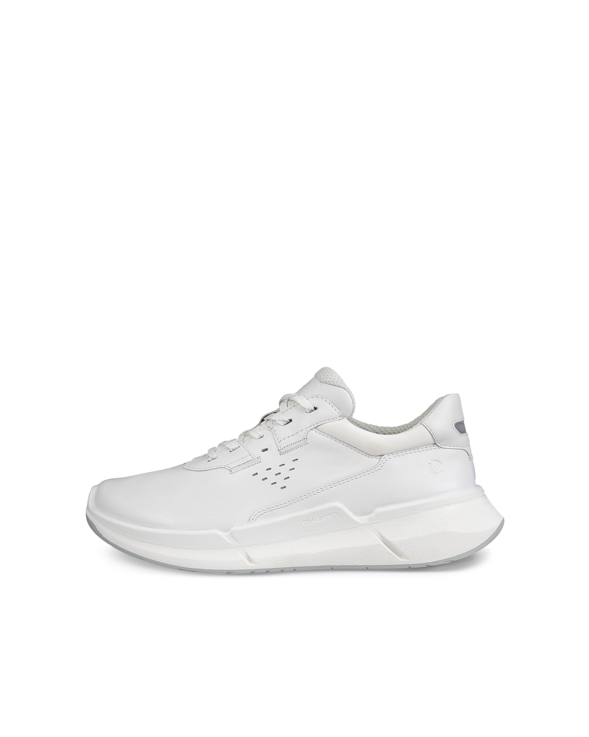 여성용 ECCO® Biom 2.2 가죽 트레이너 - White - Outside