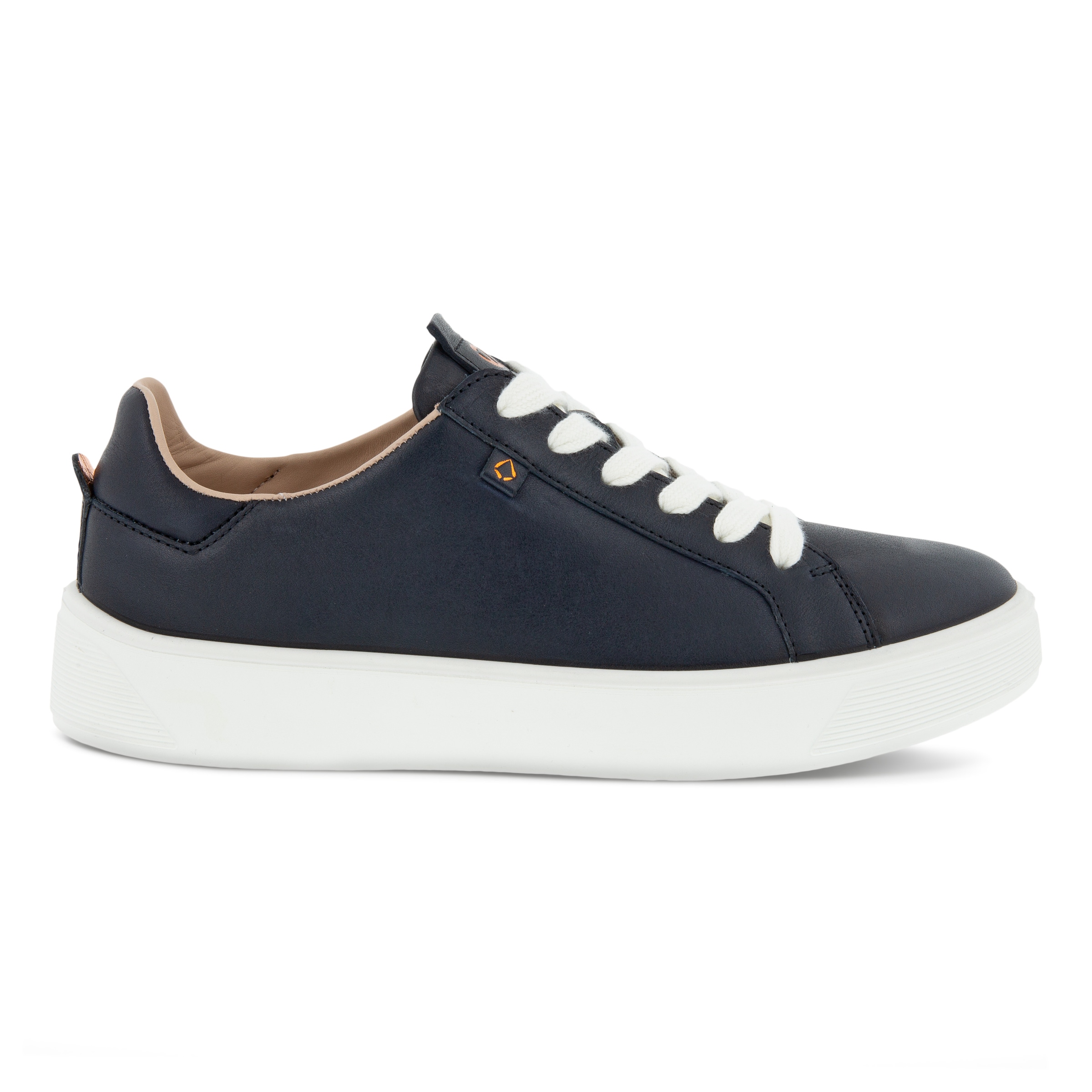 ECCO Women Street Tray Plus Sneaker - Blue - Outside