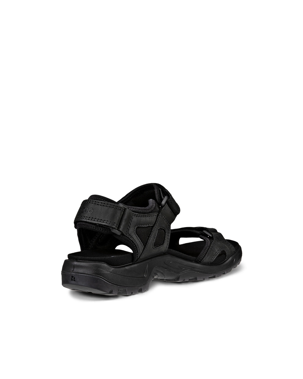 ECCO MEN'S YUCATAN PLUS SANDAL - Black - Back