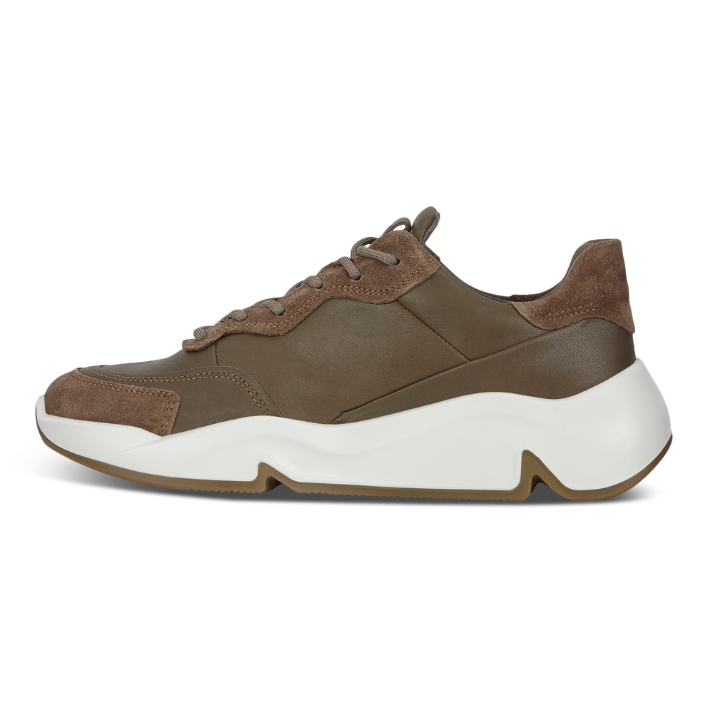 ECCO Chunky Sneaker Men's Shoe - Brown - Inside