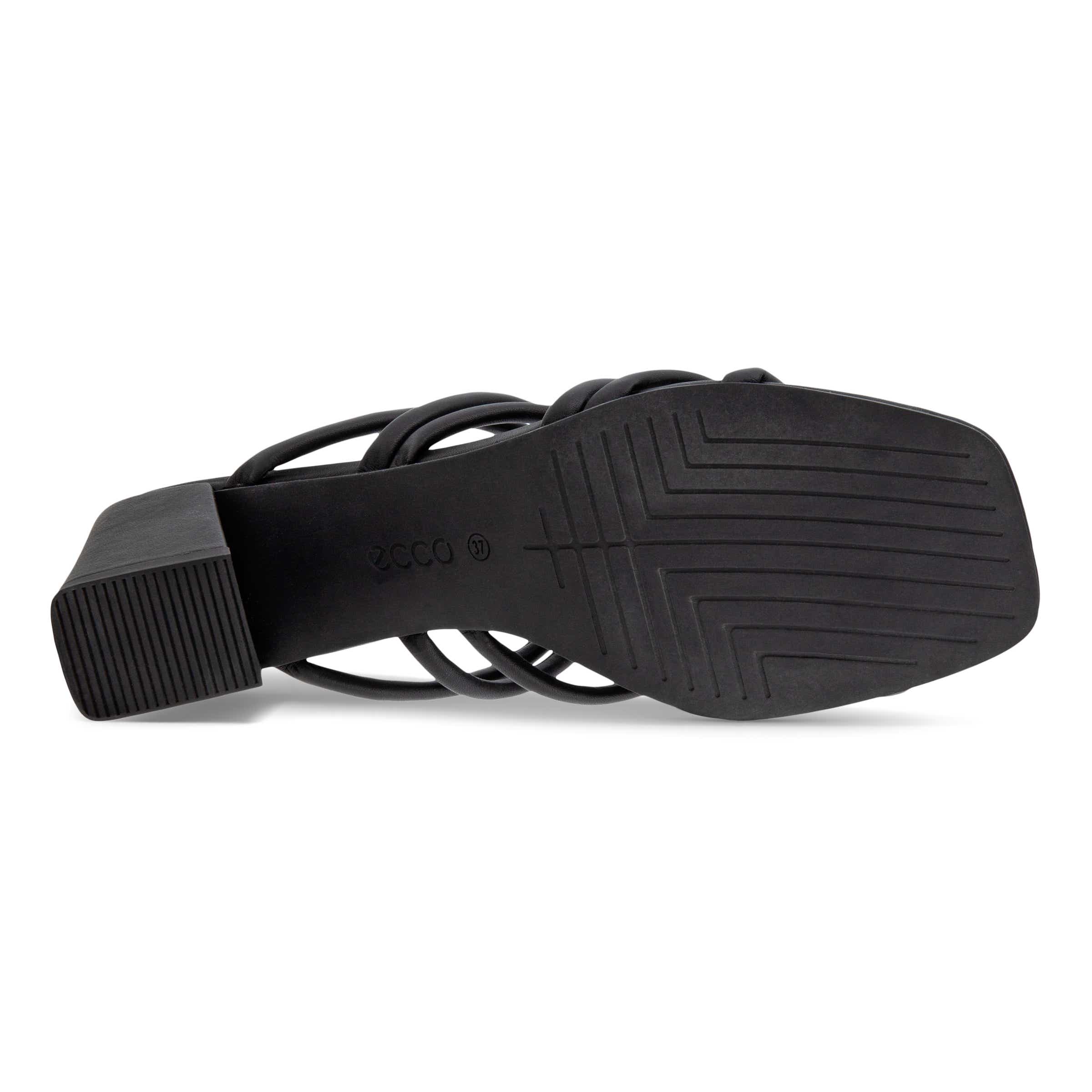 ECCO Elevate Squared Sandal 50 ECCO Shoes Women - Negro - Sole