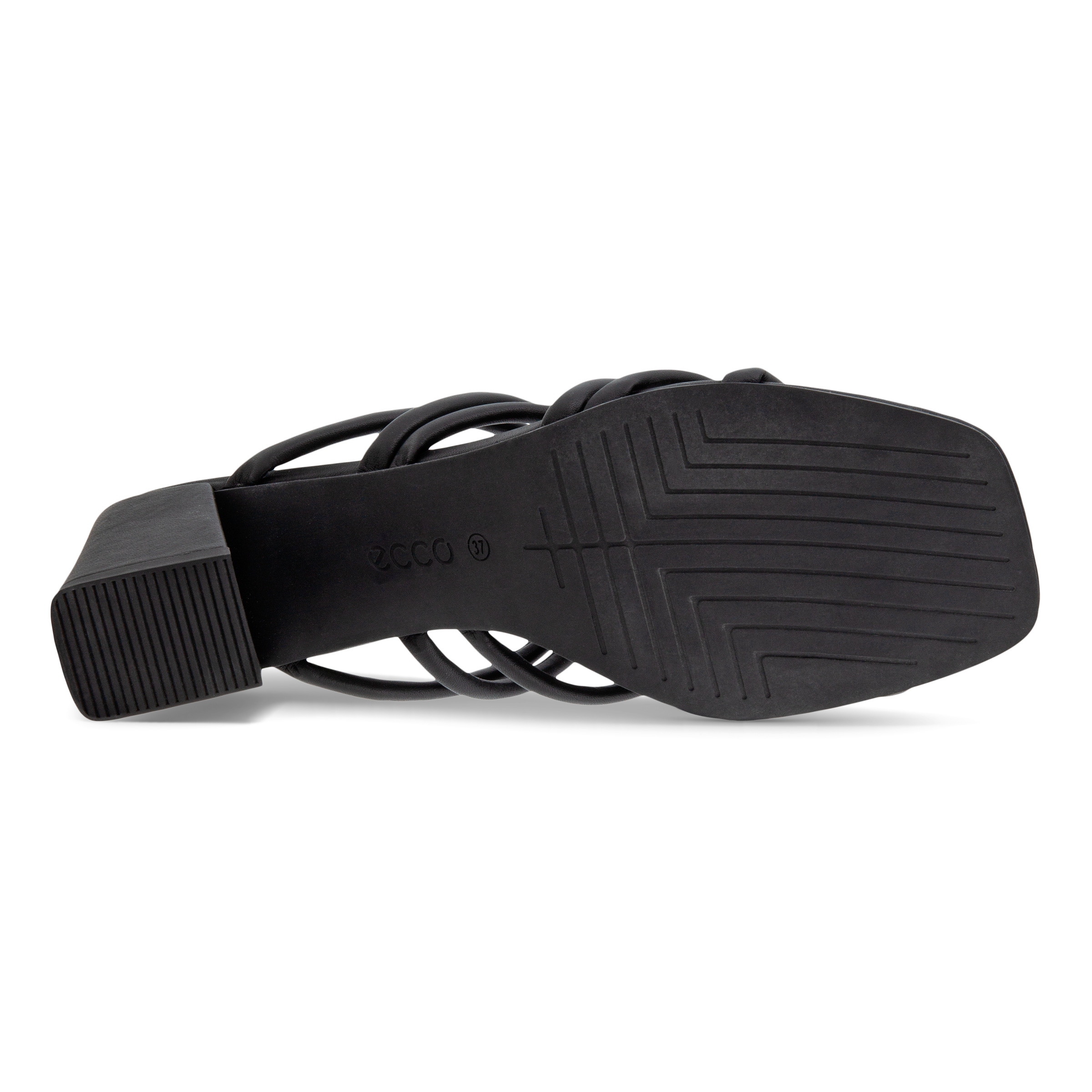 ECCO Elevate Squared Sandal 50 ECCO Shoes Women - Negro - Sole
