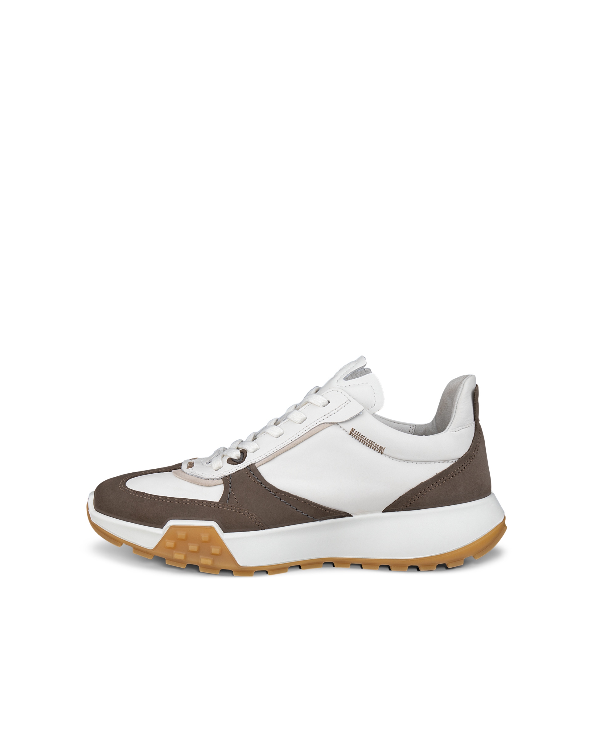 Zapatillas de piel ECCO® Retro Sneaker para hombre - Multicolor - Outside
