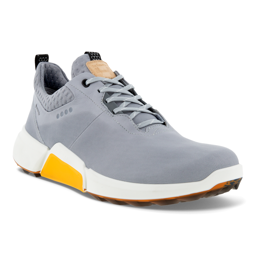 Zapatos golf de piel Gore-Tex ECCO® Golf Biom H4 para hombre - Gris - Main