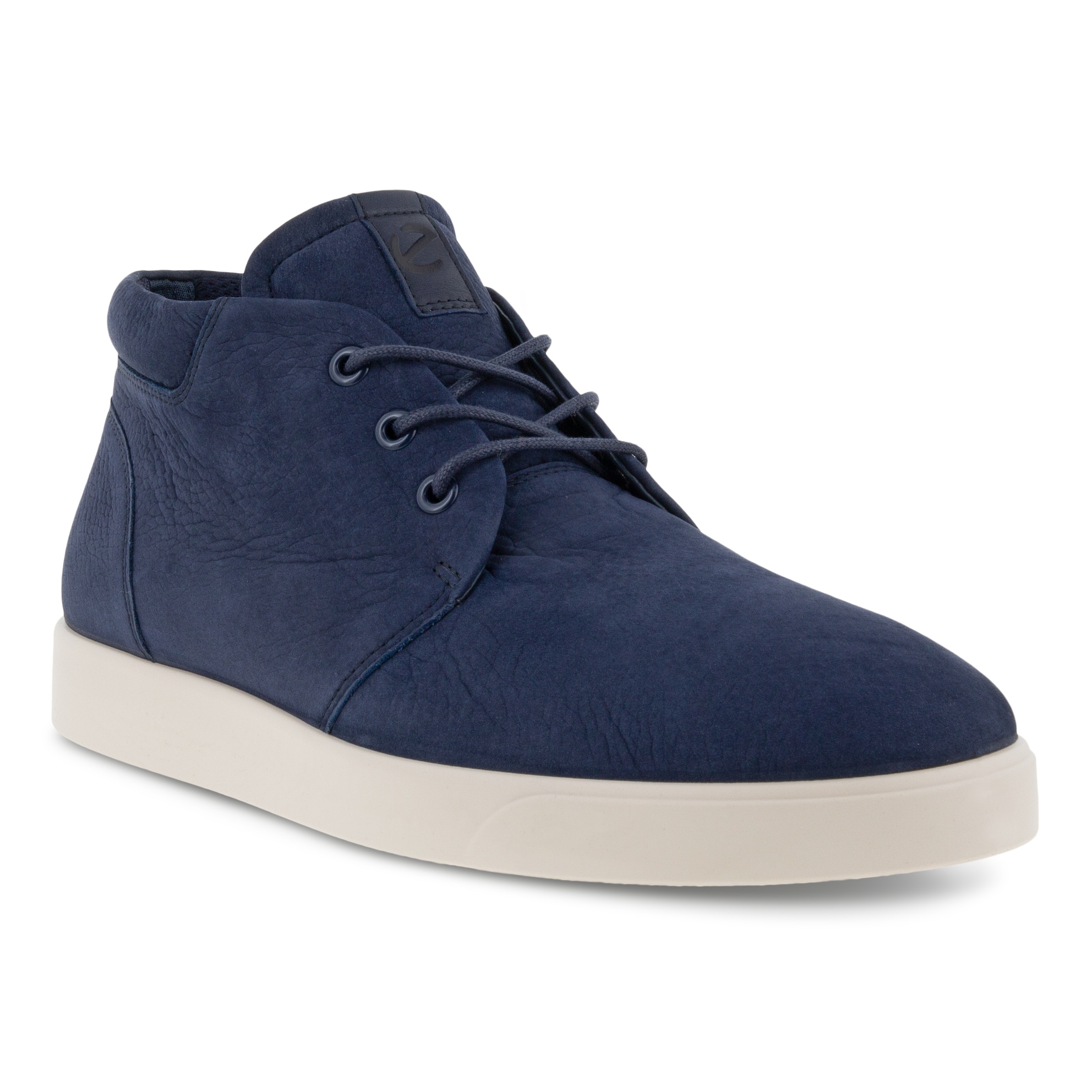 Men's ECCO® Street Lite Nubuck Chukka Sneaker - Blue - Main