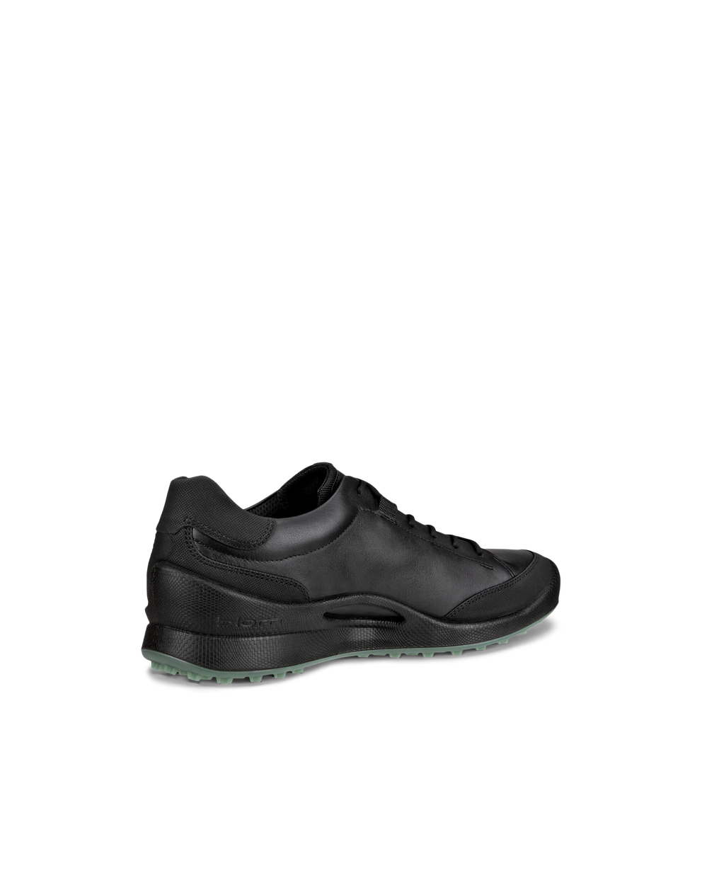 Men's ECCO® Golf Biom Hybrid Leather Golf Shoe - Black - Back