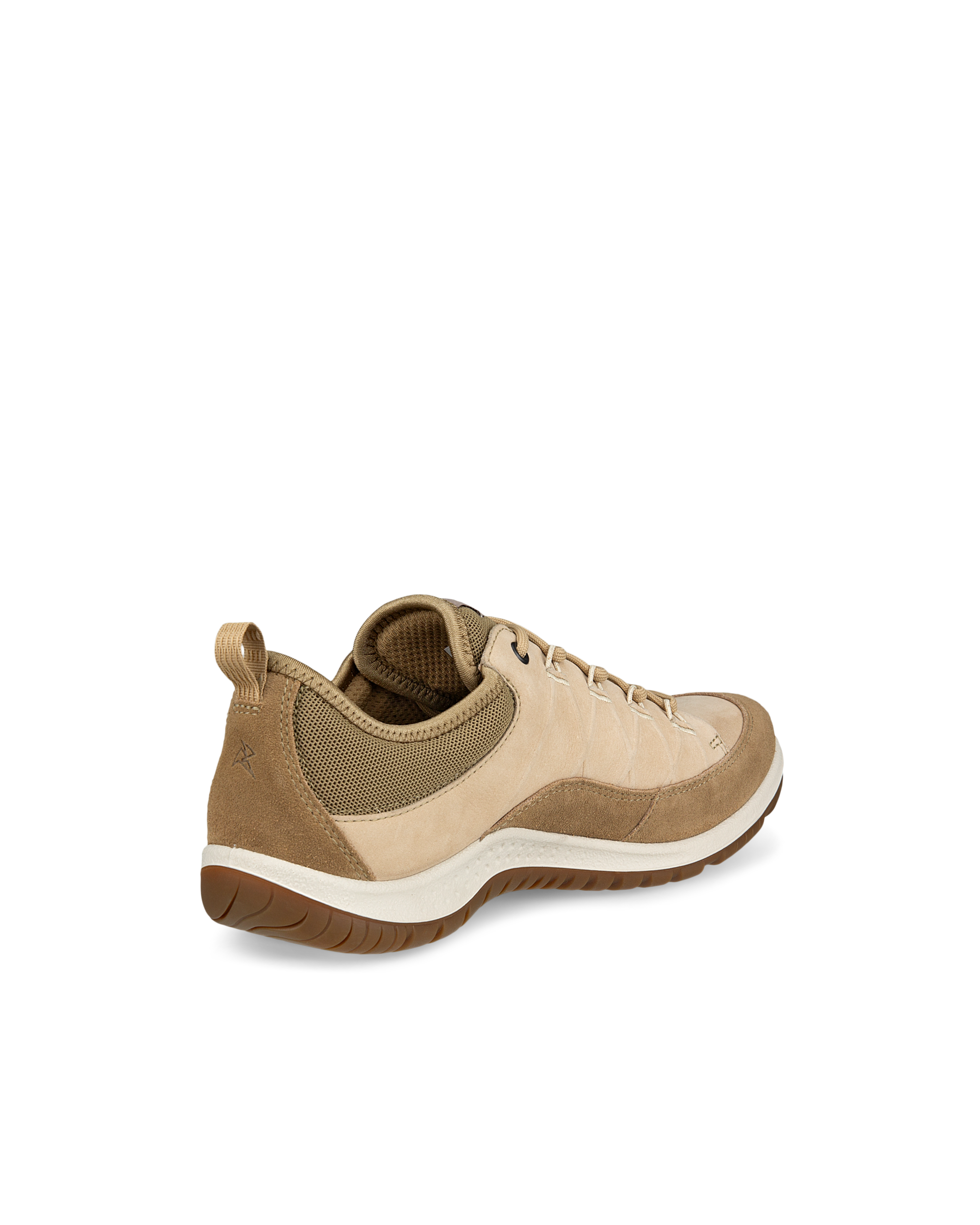 Women's ECCO® Aspina Suede Sneaker - Brown - Back