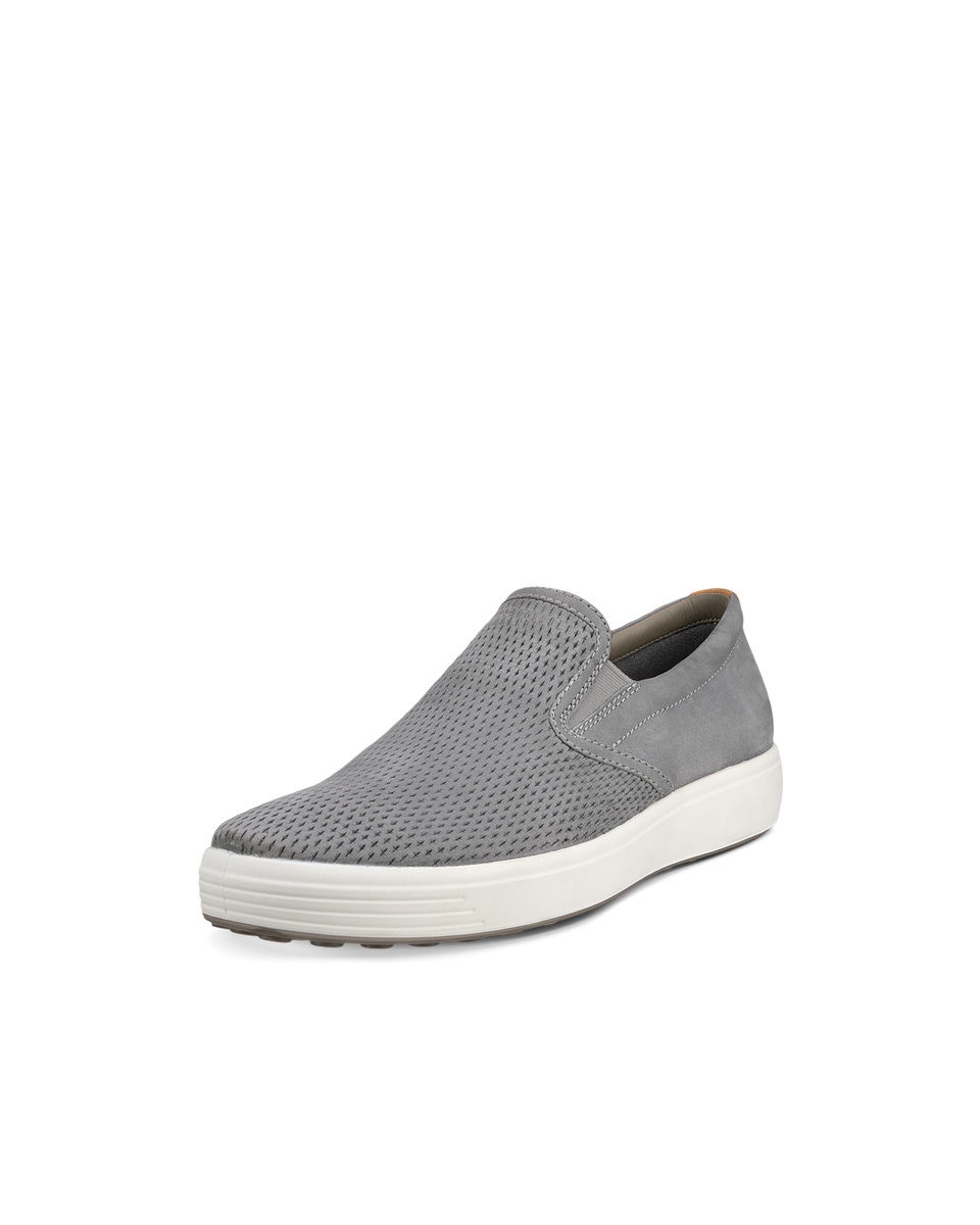 ECCO SOFT 7 MEN S SLIP ON Grey