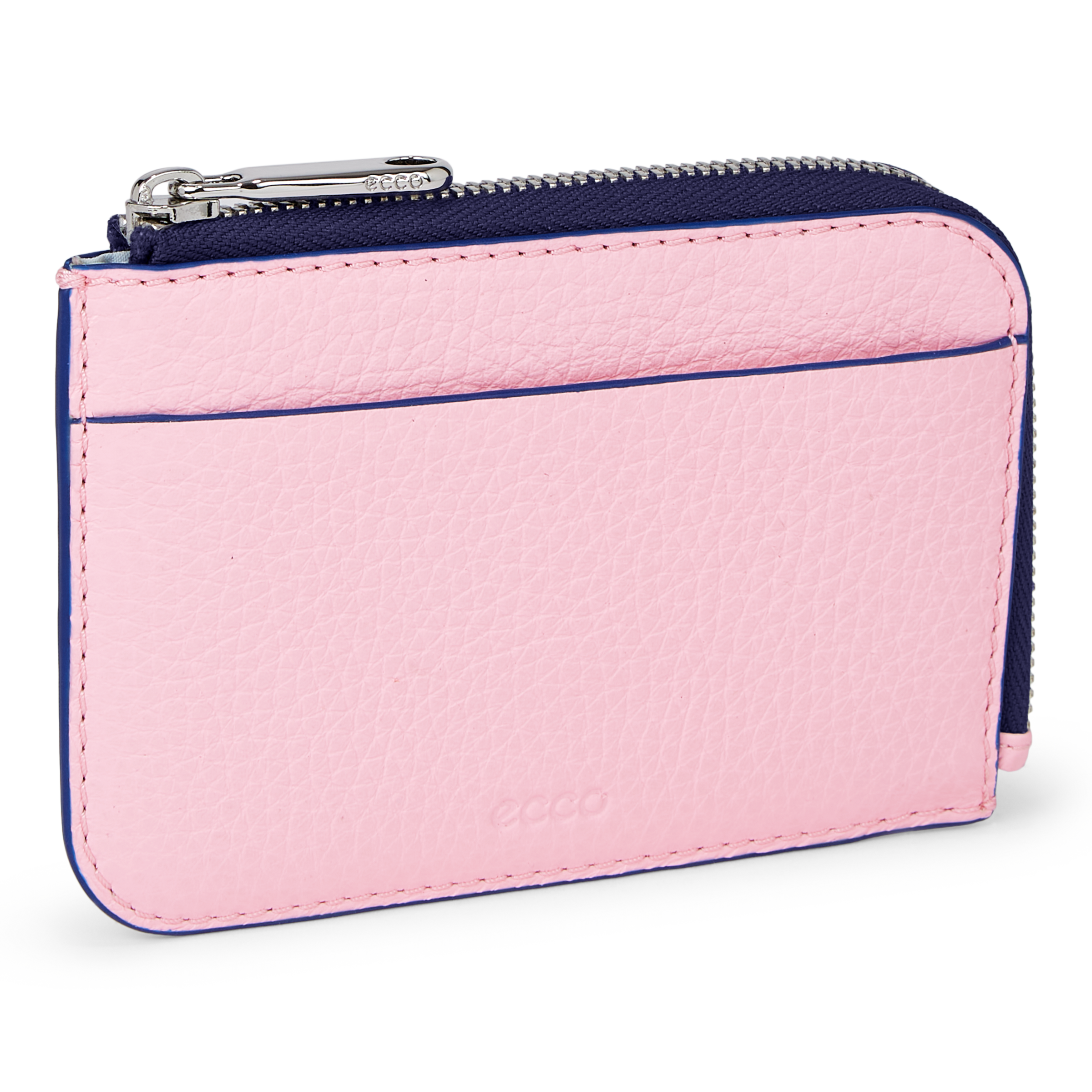 ECCO® Wallet Zipped Small Leather Wallet | Black