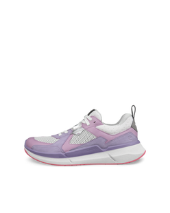 ECCO Women's BIOM 2.2 Sneaker White - Purple - Outside