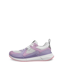 Women's ECCO® Biom 2.2 Leather Sneaker - Purple - Outside