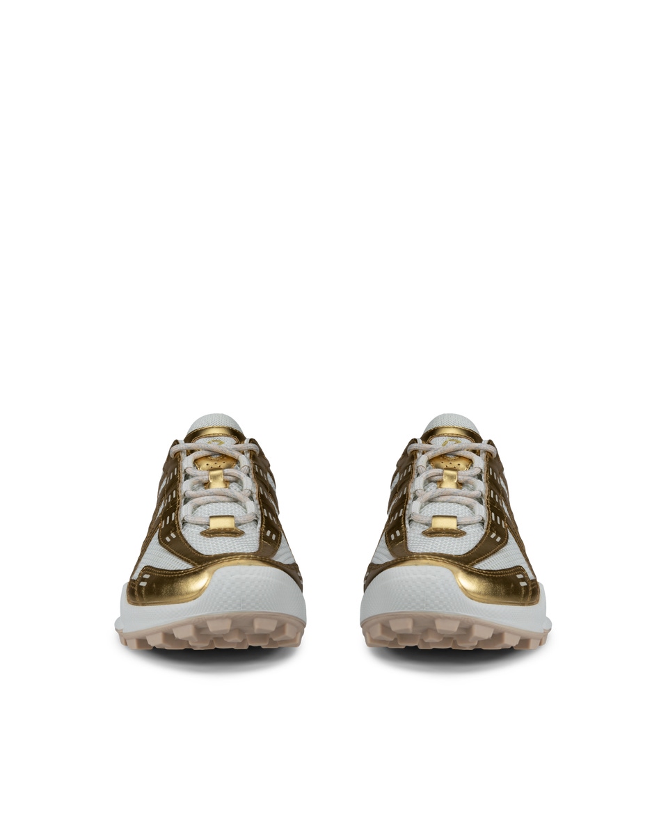 Women s ECCO Biom C Trail Textile Outdoor Sneaker Yellow